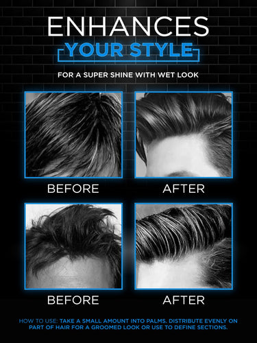 Mancode Wet Look Hair Wax 100 gm for MEN | Long Lasting Stylist Look | Glossy Finish | Shine | Restylable Anytime, Easy Wash Off | No Paraben, Sulphate, Alcohol & Harmfull Chemicals